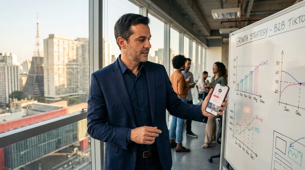 TikTok para Negócios: Como Empresas B2B Estão Usando a Plataforma Para Vender