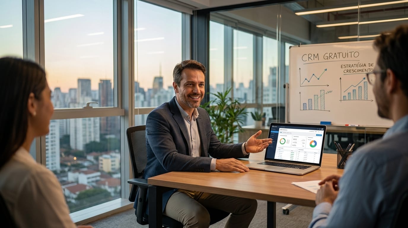 CRM Gratuito para Pequenas Empresas: 7 Melhores Opções 2026
