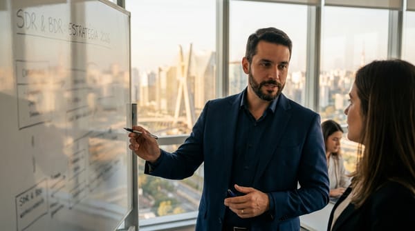 SDR e BDR: Como Estruturar Seu Time de Prospecção em 2026